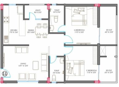 Avl Samskruthi 3bhk photos in Manikonda