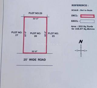 plot for sale in hayathnagar 202 sq,.yd