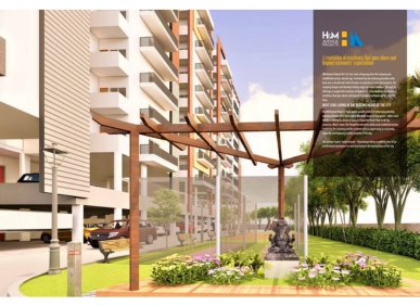 2 BHK flat at H And M Samshraya Homes in Kukatpally
