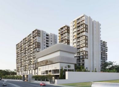 3 BHK Flats at Anuhar Towers in Puppalaguda