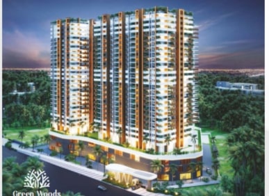 1180 - 1210 Sqft Flat for sale in Green Woods | Bowrampet