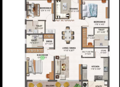 3 BHK Flat for in kPHB