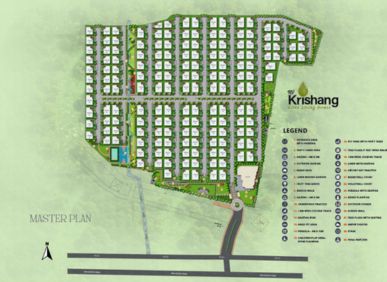 4 BHK RV Krishang Green Living Homes Villa 3261 sq.ft - 5166 sq.ft for sale in Raviryal