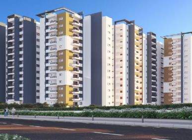 3 BHK flat for sale at Aastha Gardenia in Osman Nagar