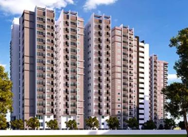 2 BHK flat for sale at SMR Vinay Boulderwoods in Bandlaguda Jagir