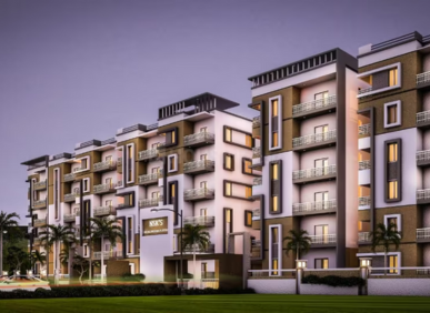 3 BHK flat for sale at NSKs Nikhil Krishna Platina in Miyapur
