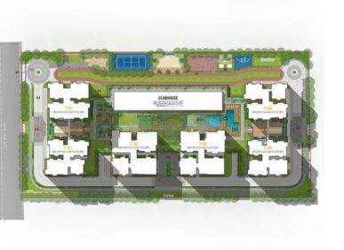 3 BHK flat for sale at Prestige Clairemont in Kokapet
