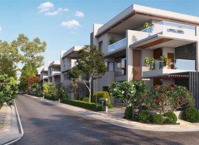 4 BHK flat for sale at Vaishnaoi Southwoods in Shamshabad