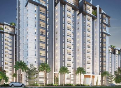 3 BHK flat for sale at Sumadhuras Gardens By The Brook in Shamshabad