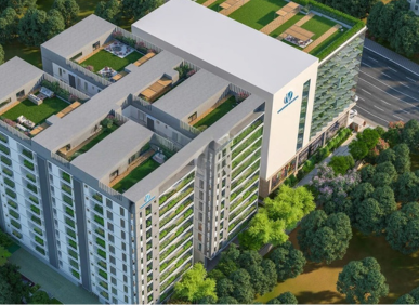 4 BHK flat for sale at Jyothi Valencia in Banjara Hills