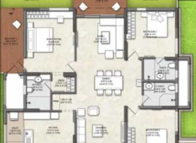 3 BHK flat for sale at Kalpataru Avante in Sanath Nagar