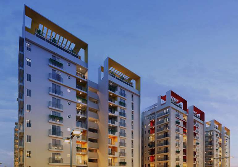 3 BHK Flats For Sale at VIVA City in Kondapur